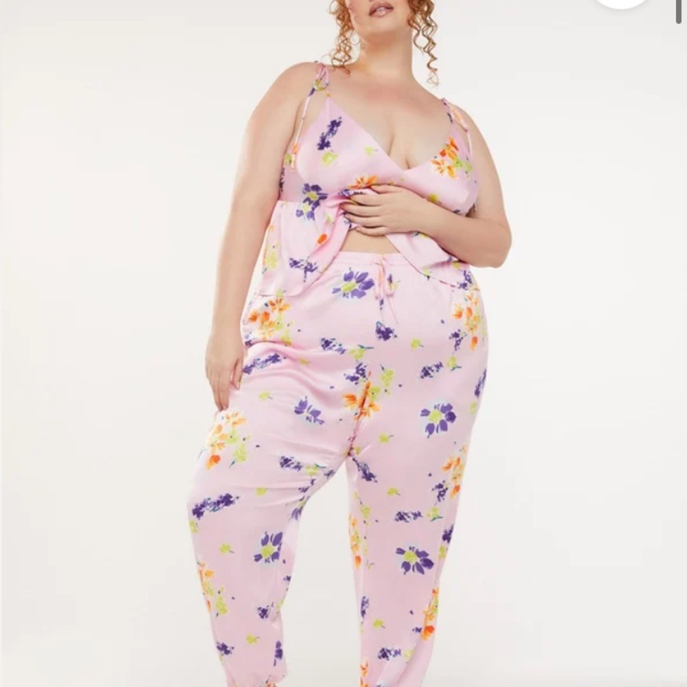 Savage x gently satin sleep set